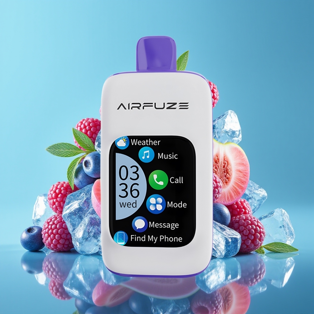 AirFuze Smart 30000 Puffs 5 Nicotine Blauwe Razz IJs