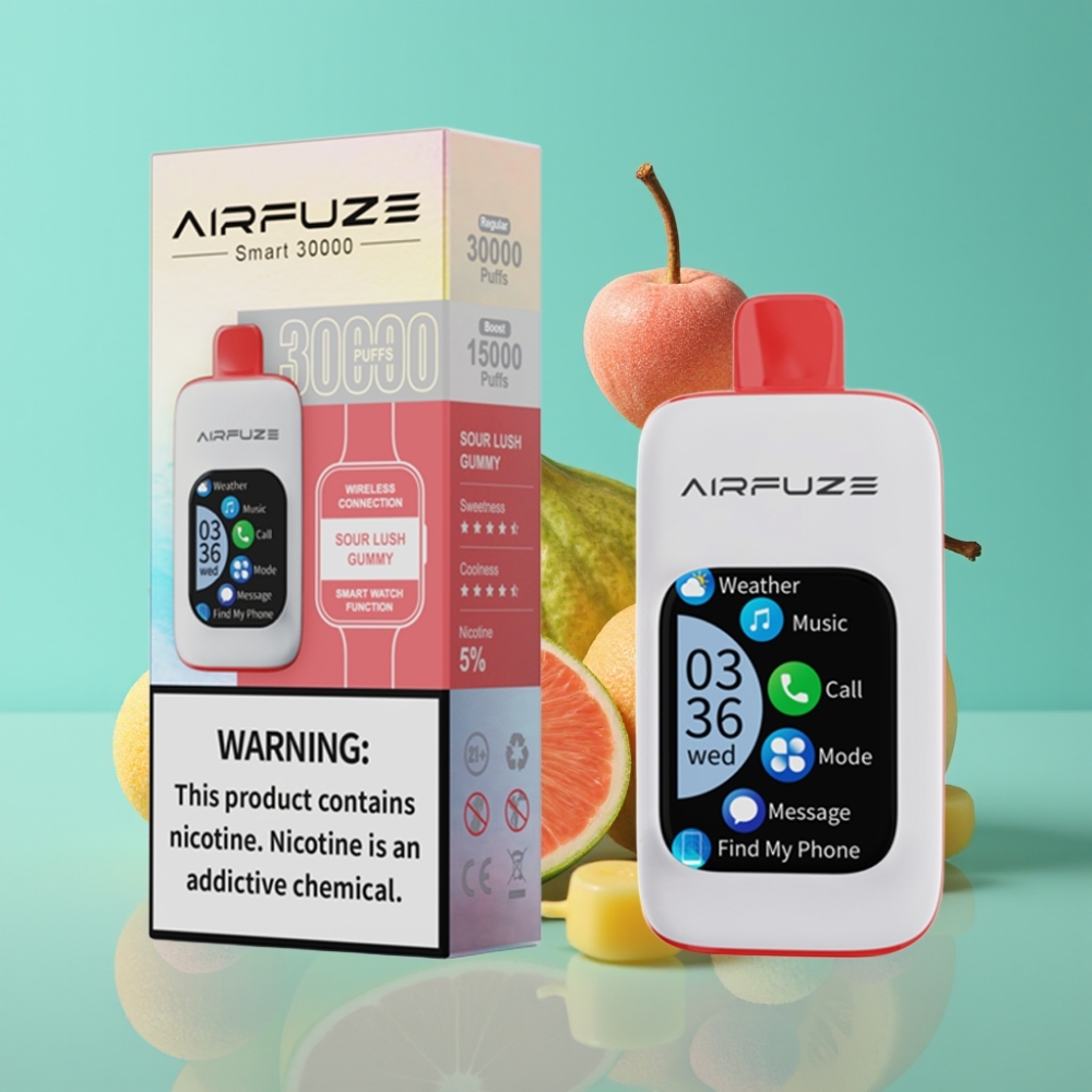 AirFuze Smart 30000 Puffs 5 Touch Pod Zure Gummy
