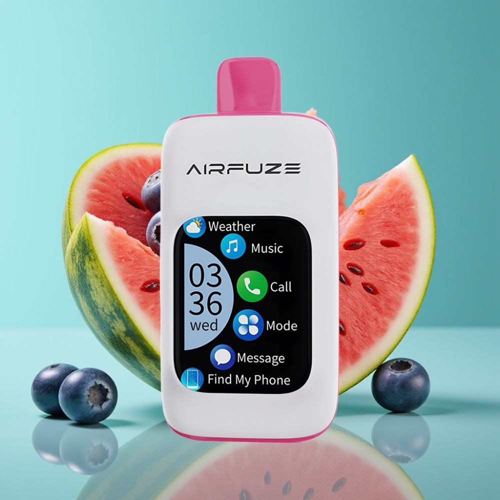AirFuze Smart 30000 Puffs Disposable Pod - 5 Nicotine 900mAh Blauwe Watermeloen