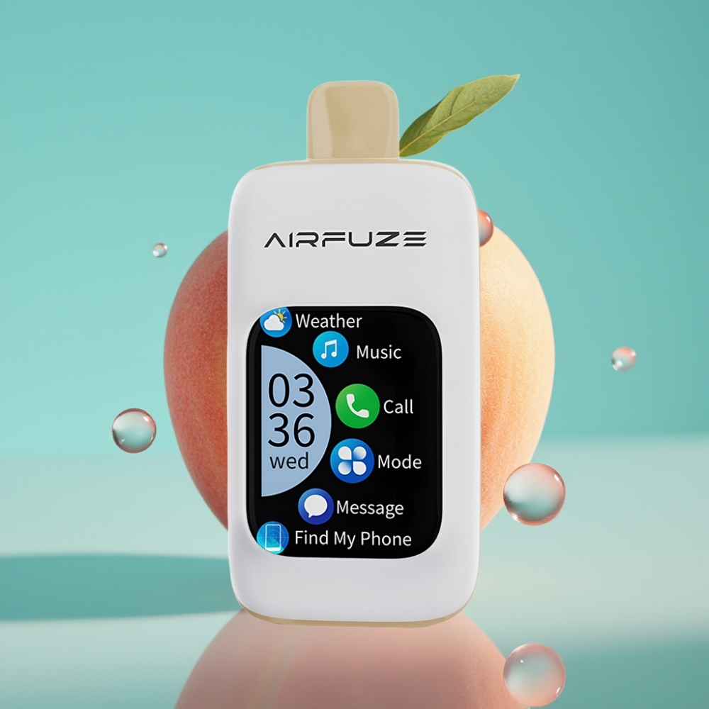 AirFuze Smart 30000 Puffs Disposable Pod - 5 Nicotine Type-C Perzik