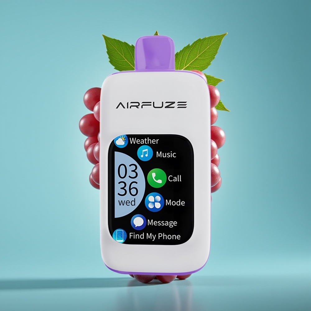 AirFuze Smart 30000 Puffs Disposable Pod 5 Nicotine Druivenblast