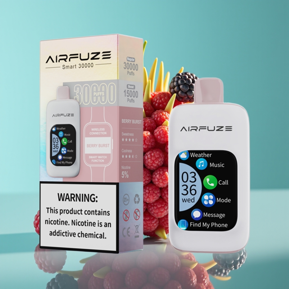 AirFuze Smart 30000 Puffs Disposable Pod Berry Burst 5 900mAh Type-C