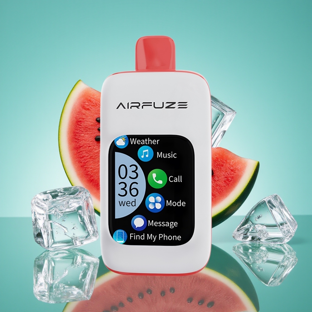 AirFuze Smart 30000 Puffs Disposable Pod Watermeloen IJs 5 900mAh Type-C
