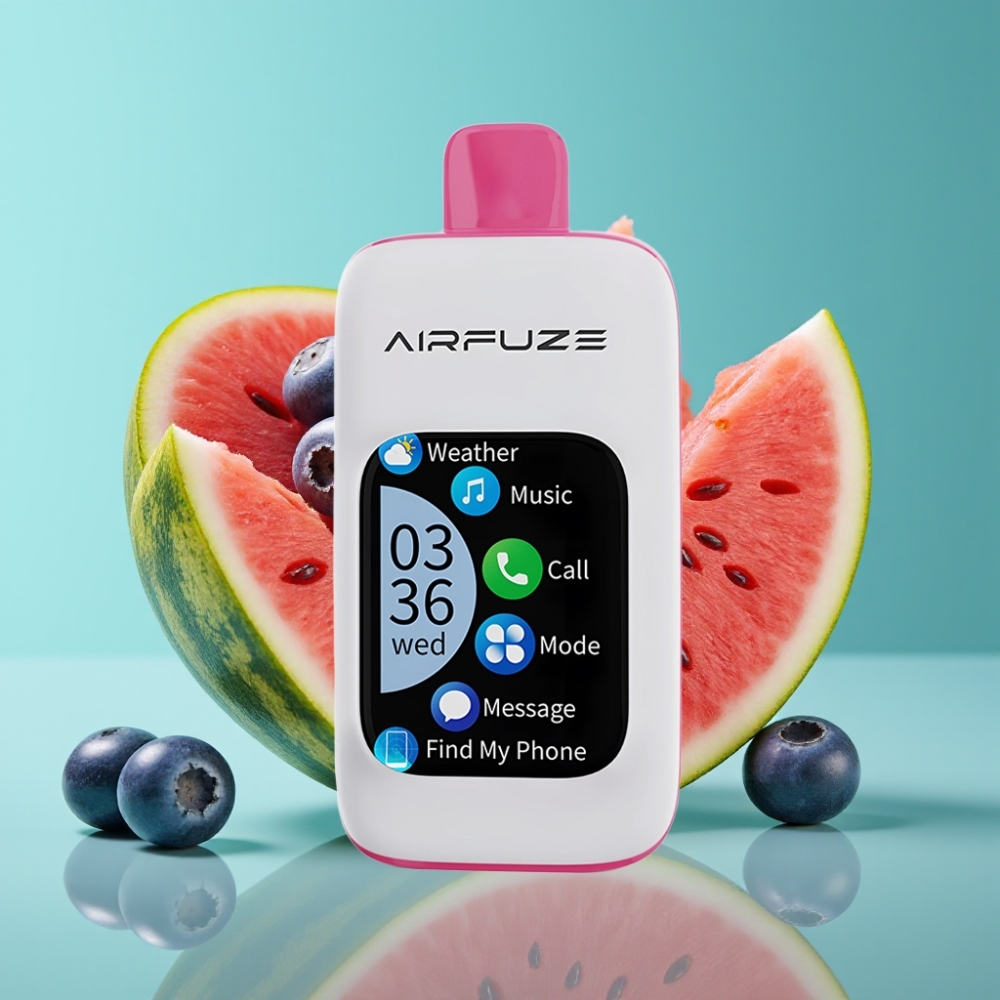AirFuze Smart Pro 40000 Puffs 20ML 5 Bluetooth Blauwe Watermeloen