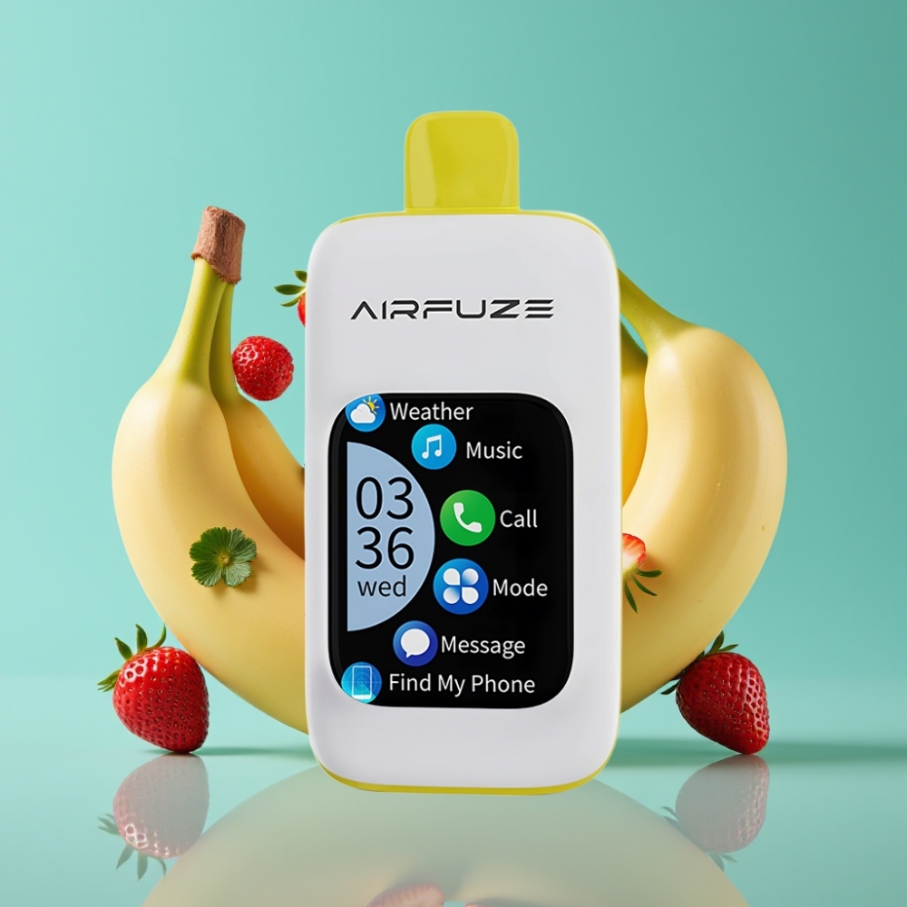 AirFuze Smart Pro 40000 Puffs 20ml 900mAh Aardbei Banaan