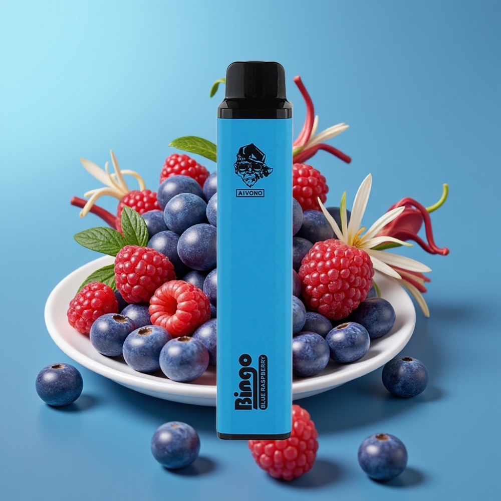 Aivono AIM BINGO 4000 Puffs 10mL 1000mAh Blauwe Framboos