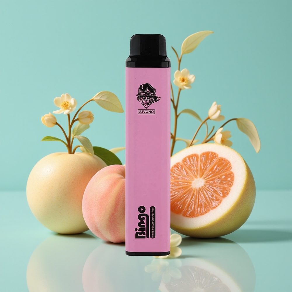 Aivono AIM BINGO 4000 Puffs 10mL Witte Perzik Grapefruit 1000mAh