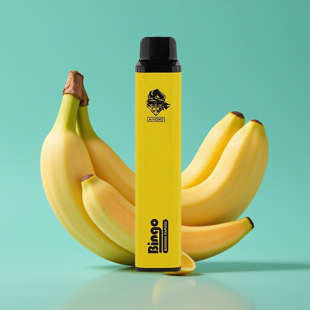 Aivono AIM BINGO 4000 Puffs Banaan Papaja 10mL 1000mAh