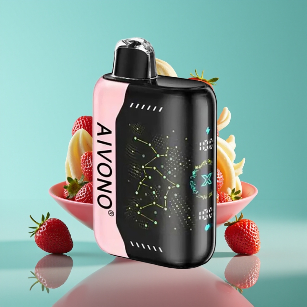 Aivono AIM BOOM 25000 Puffs 28ml 650mAh Aardbei B Pop