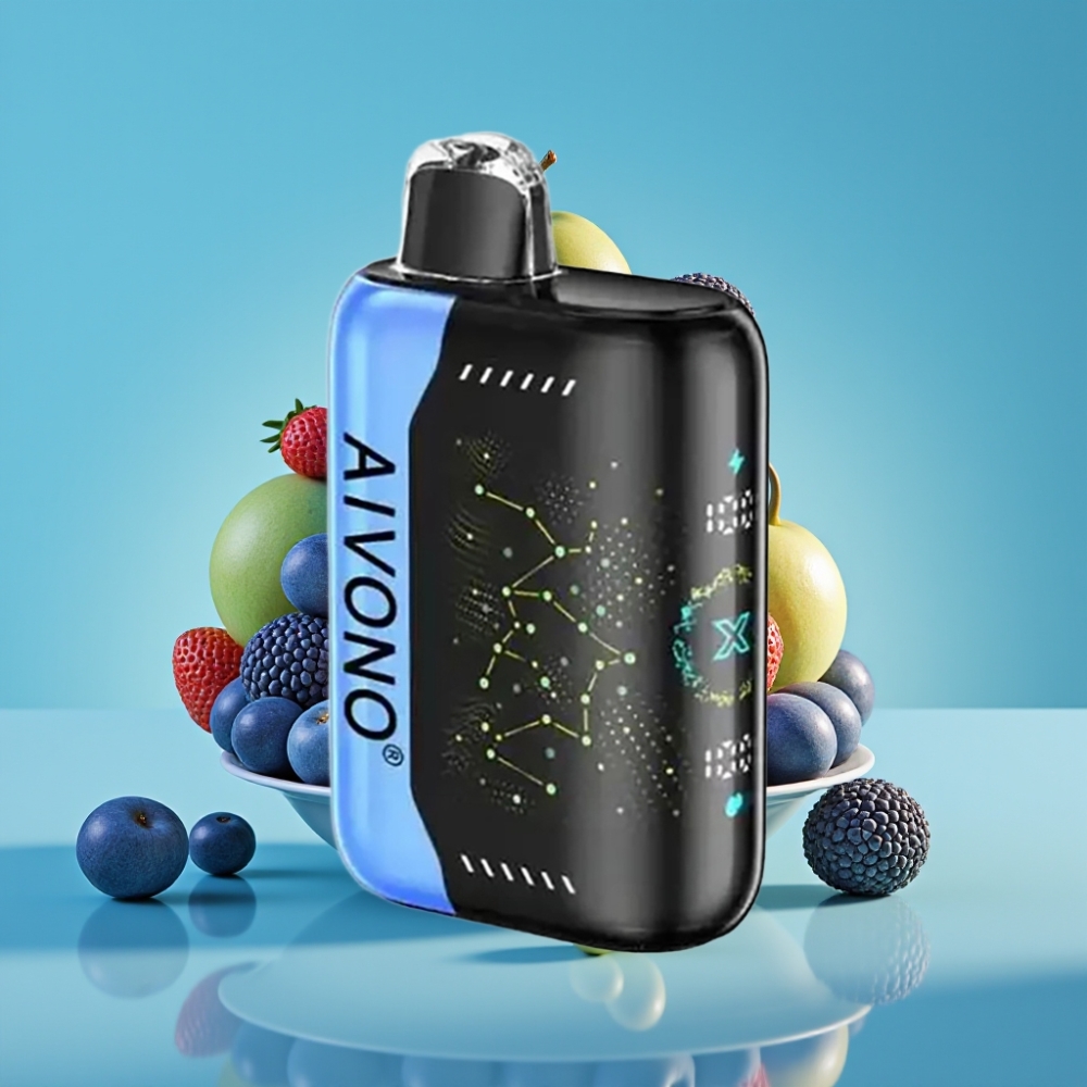 Aivono AIM BOOM 25000 Puffs 28ml Blauwe Rancher 650mAh