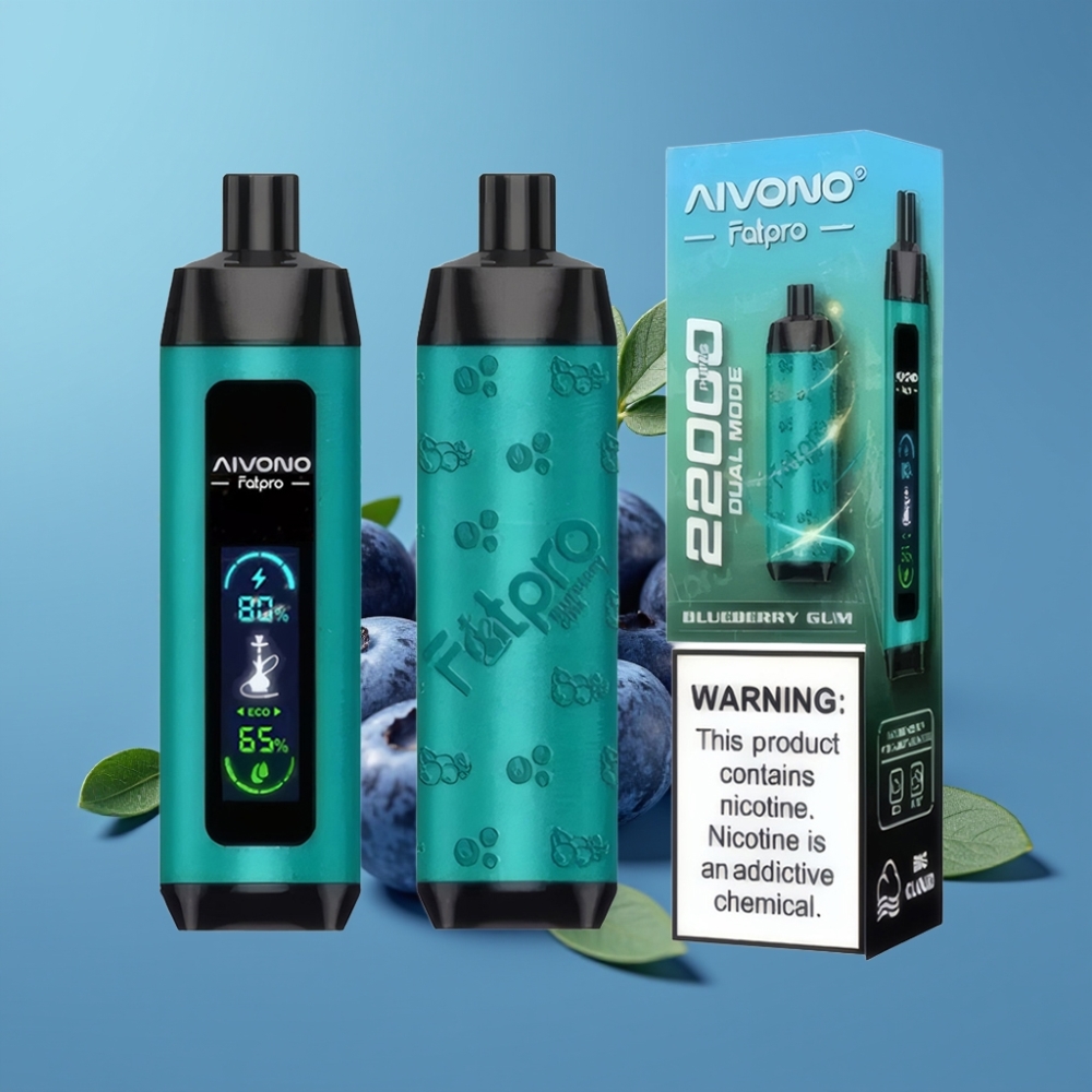 Aivono AIM FATPRO 22000 Puffs 28ml Blauwe Bes 06 ohm Mesh Eco/Boost