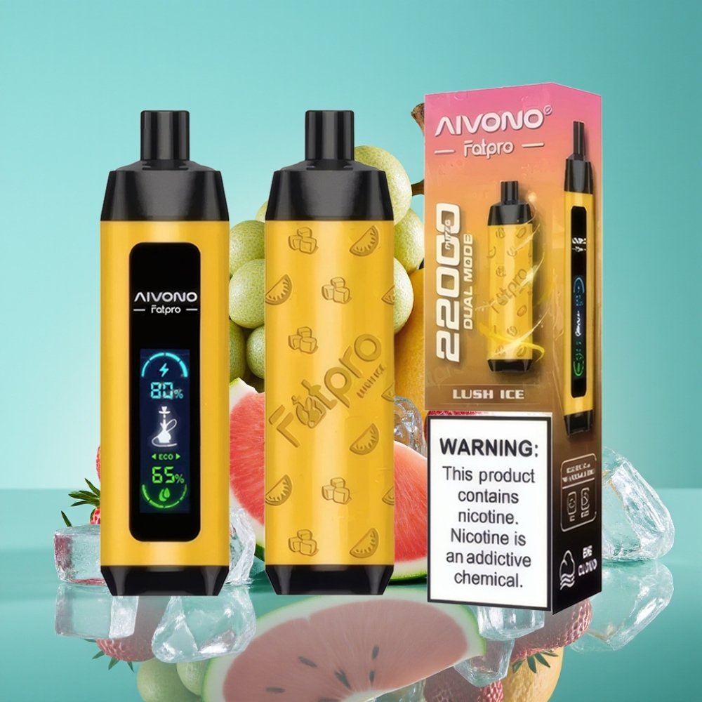Aivono AIM FATPRO 22000 Puffs 28ml Lush IJs 5 Nicotine