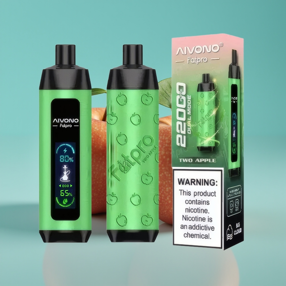 Aivono AIM FATPRO 22000 Puffs 28ml Twee Appel 5 Nicotine 600mAh