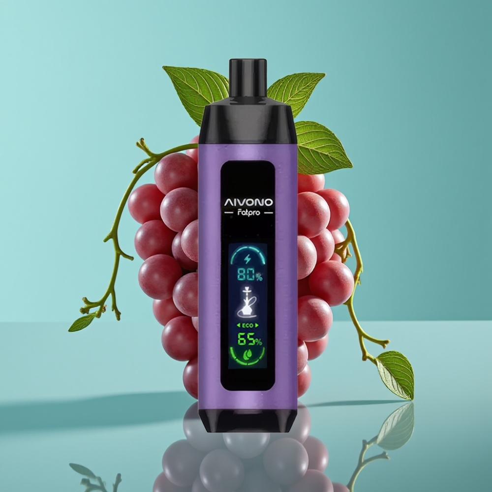 Aivono AIM FATPRO 22000 Puffs Grape Munt 28ml 5 Nicotine