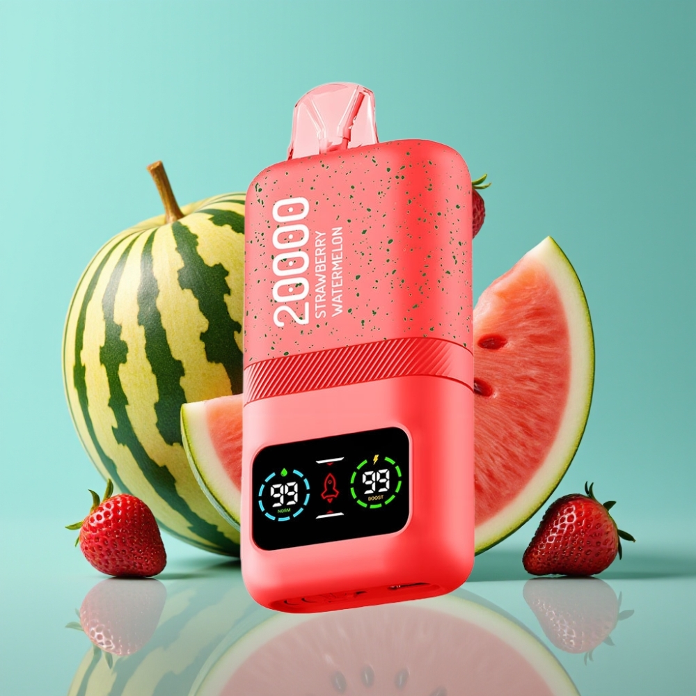 Aivono AIM MAGIC 20000 Puffs Aardbei Watermeloen Dual Mesh LCD 26ml