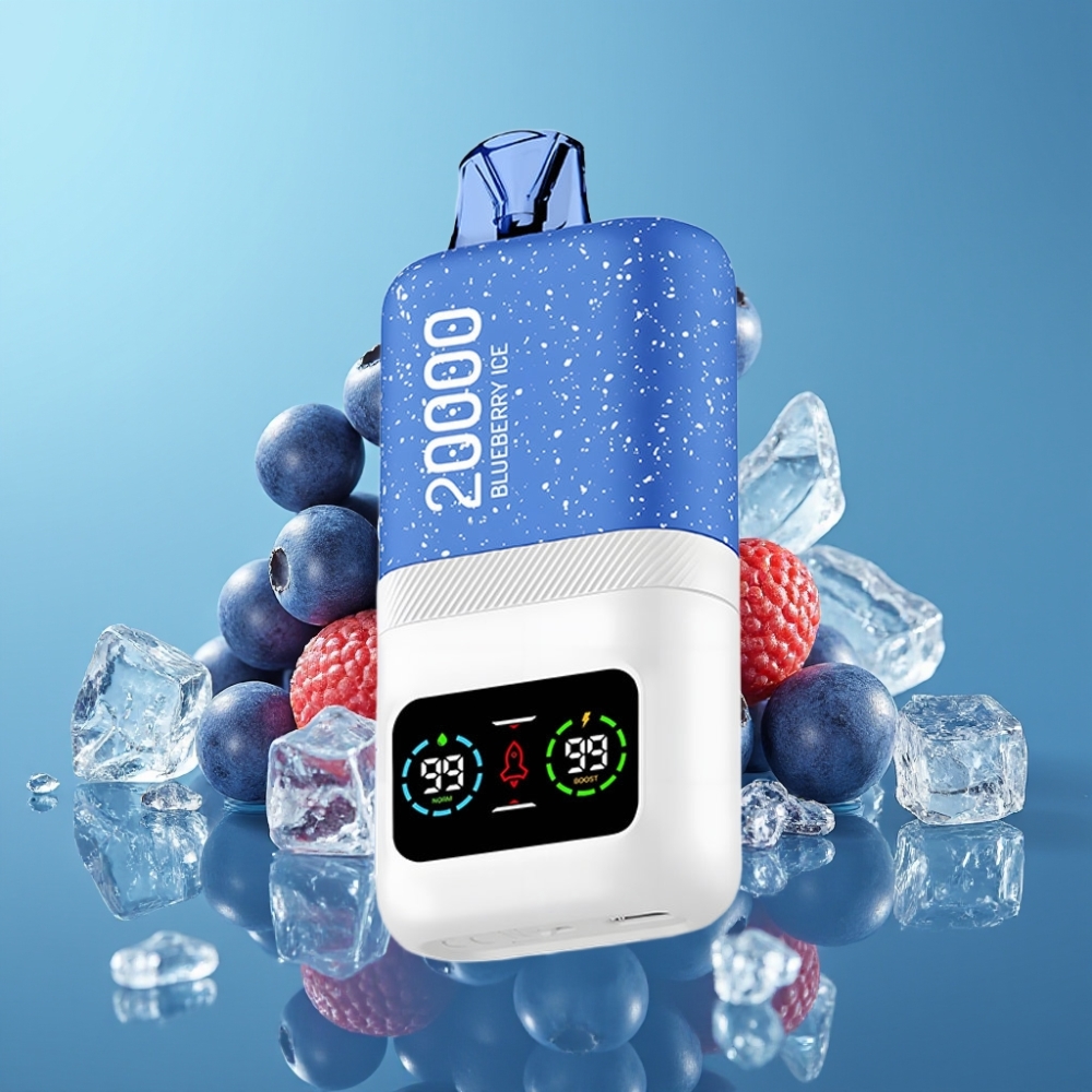 Aivono AIM MAGIC 20000 Puffs Blauwe Bes IJs 26ml Dual Mesh LCD