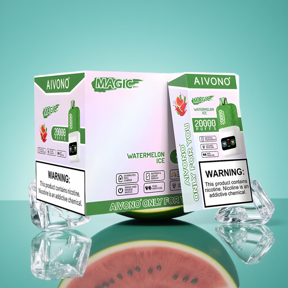 Aivono AIM MAGIC 20000 Puffs Watermeloen IJs 26ml Dual Mesh