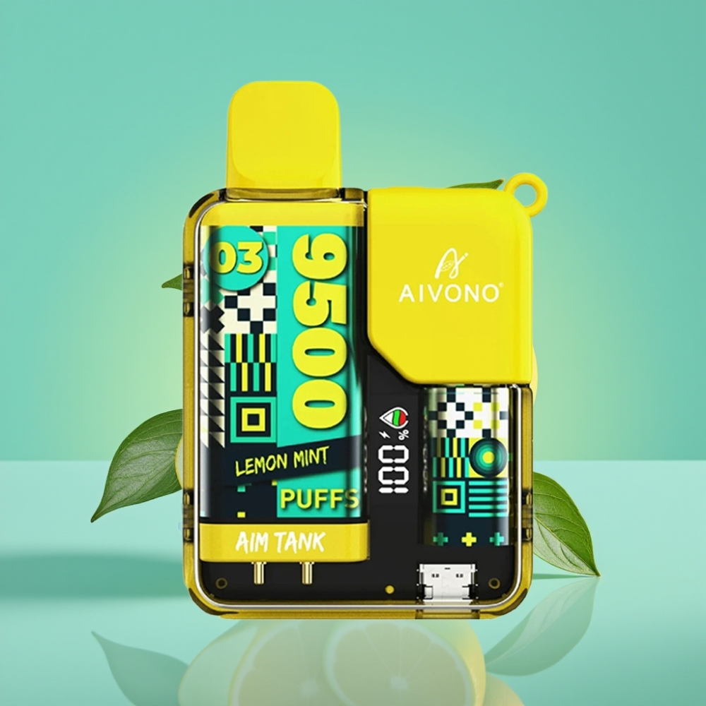 Aivono AIM-TANK 9500 Puffs 18ml 650mAh Citroen Munt