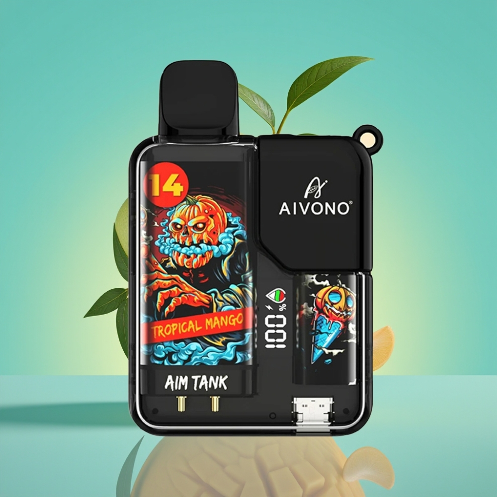 Aivono AIM-TANK 9500 Puffs 18ml Tropische Mango 650mAh