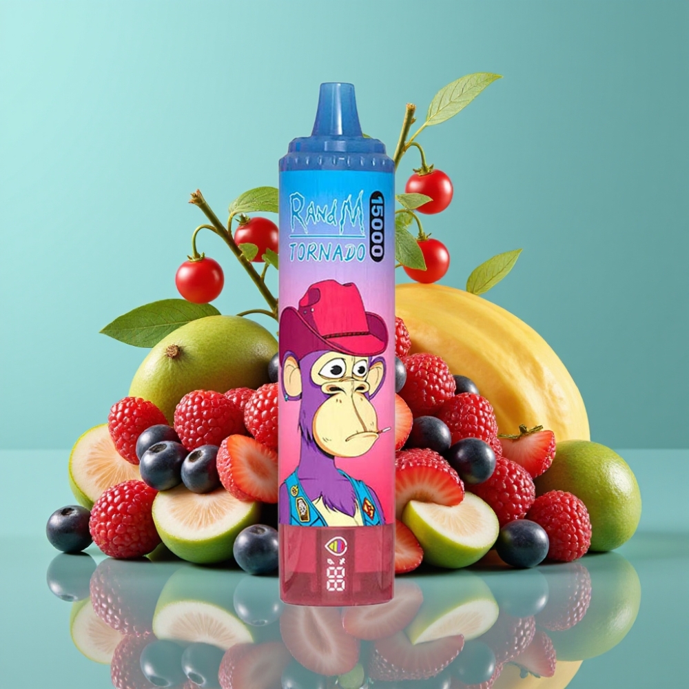 Fumot RandM Tornado 15000 Puffs 25ml 850mAh Mixed Berry Mesh Coil Type-C