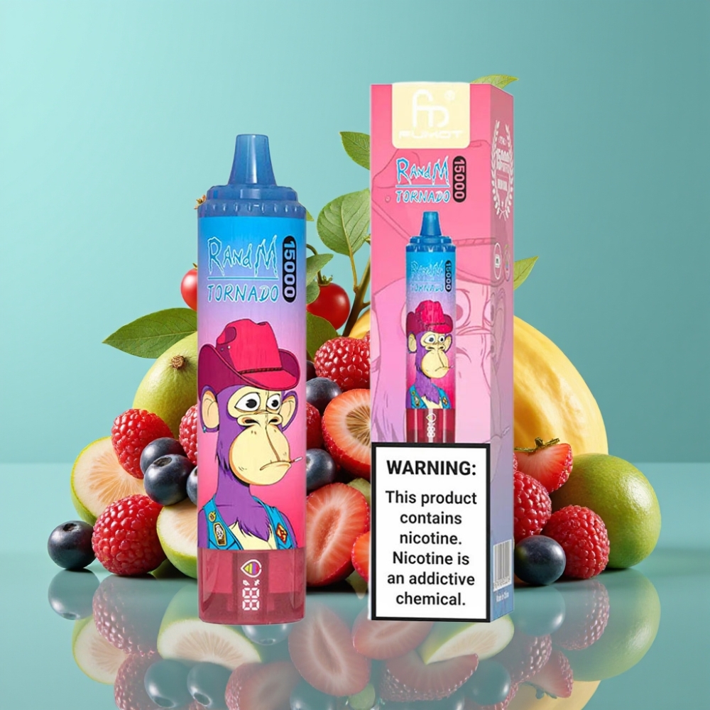 Fumot RandM Tornado 15000 Puffs 25ml 850mAh Mixed Berry Mesh Coil Type-C