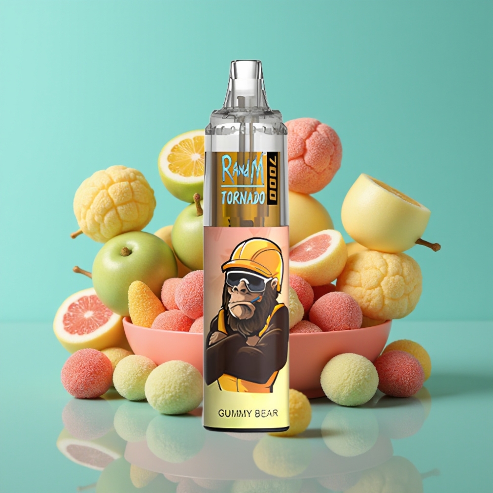 Fumot Tornado 7000 Puffs 14ML Gummy Beer Mesh Type-C