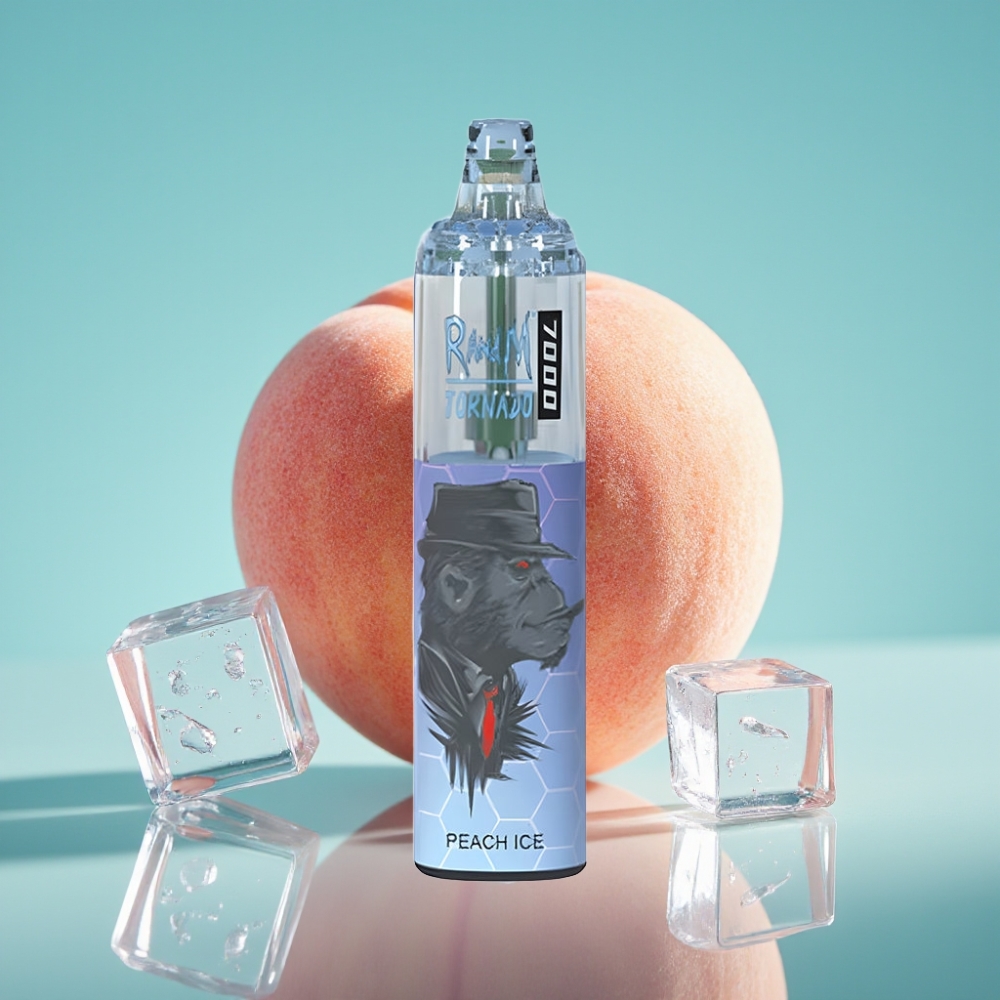 Fumot Tornado 7000 Puffs 14ML Peach IJs Type-C Mesh