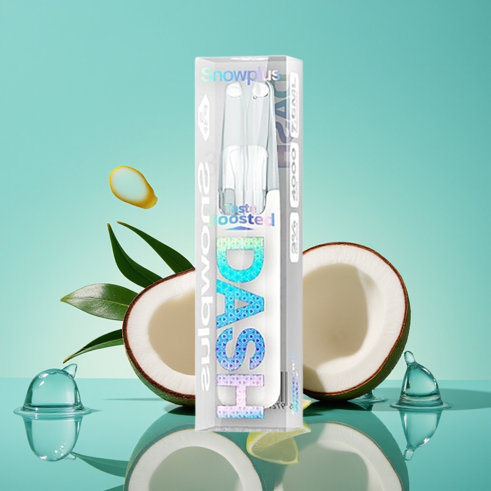 Snowplus Dash 4000 Puffs 75 ml Kokoswater Keramisch 530 mAh