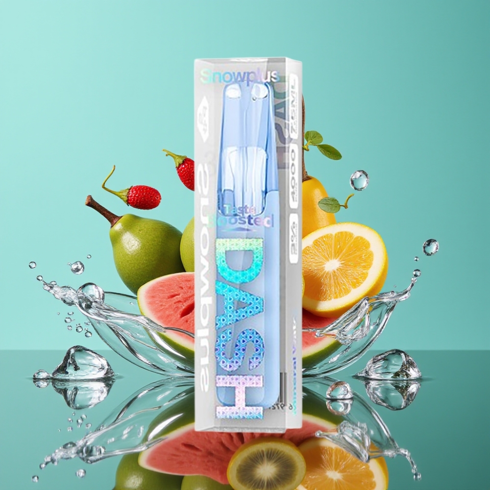 Snowplus Dash 4000 Puffs 75 ml Mineraalwater Keramisch