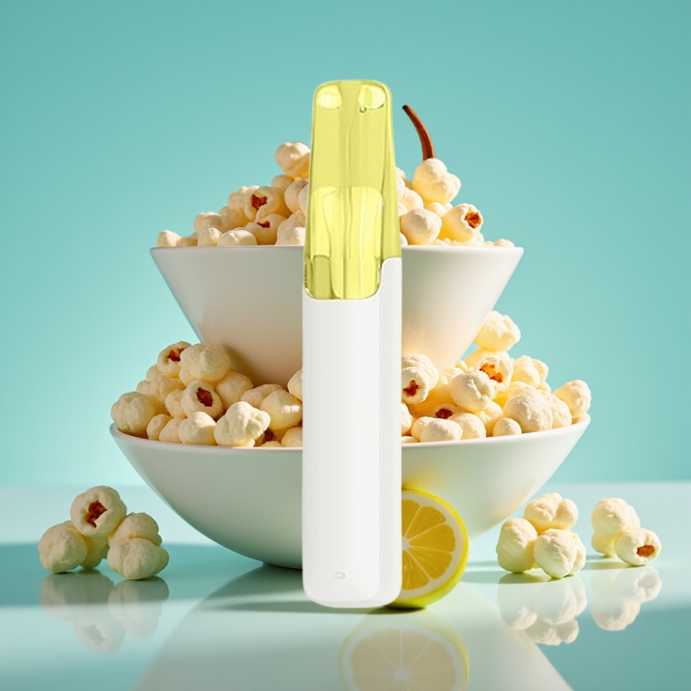 Snowplus Dash 4000 Puffs 75 ml Vanille Popcorn Keramisch