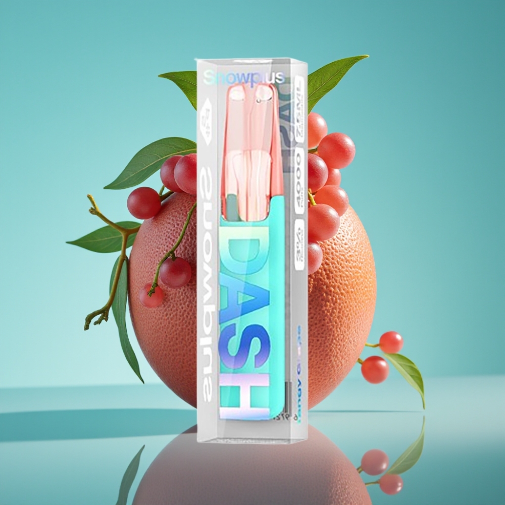 Snowplus Dash 4000 Puffs Wegwerpapparaat 530 mAh Zure Druif