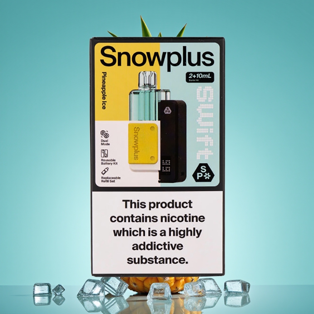 Snowplus Swift 5000 Puffs Dual Mesh 1000mAh Ananas IJs Pod Kit