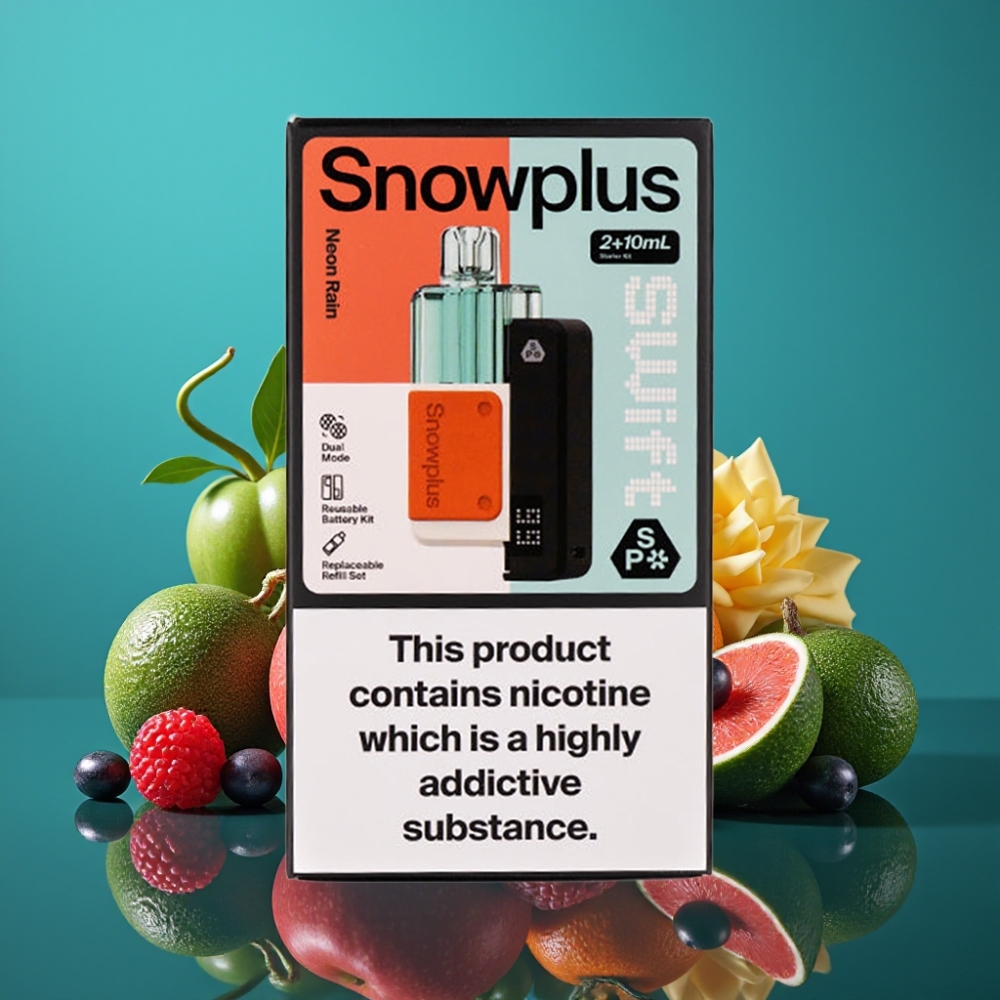 Snowplus Swift 5000 Puffs Dual Mesh 1000mAh Neon Regen Pod Kit
