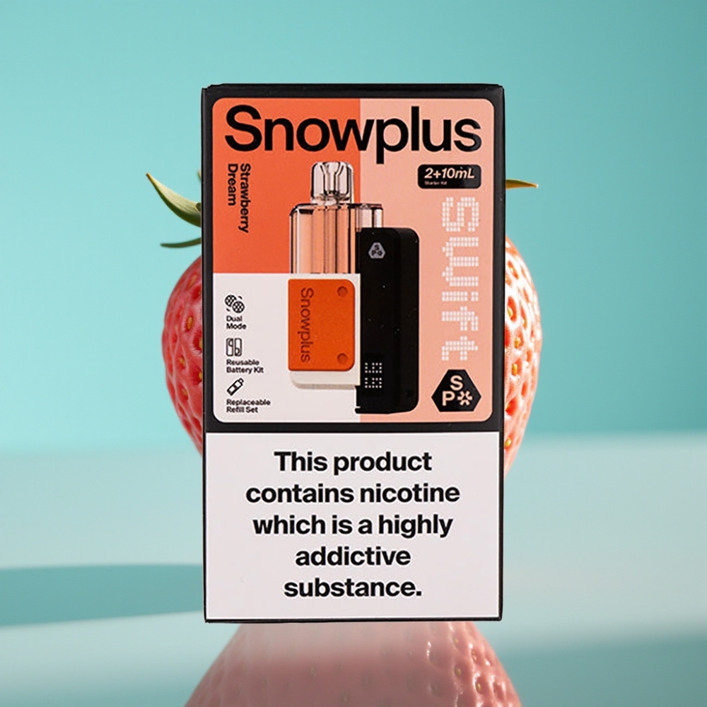Snowplus Swift 5000 Puffs Dual Mesh Aardbei Droom Pod Kit
