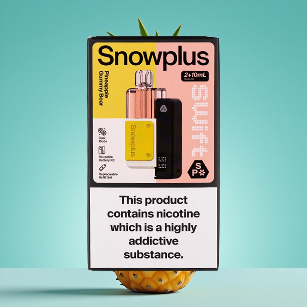 Snowplus Swift 5000 Puffs Dual Mesh Pod Kit Ananas Gumibeertje