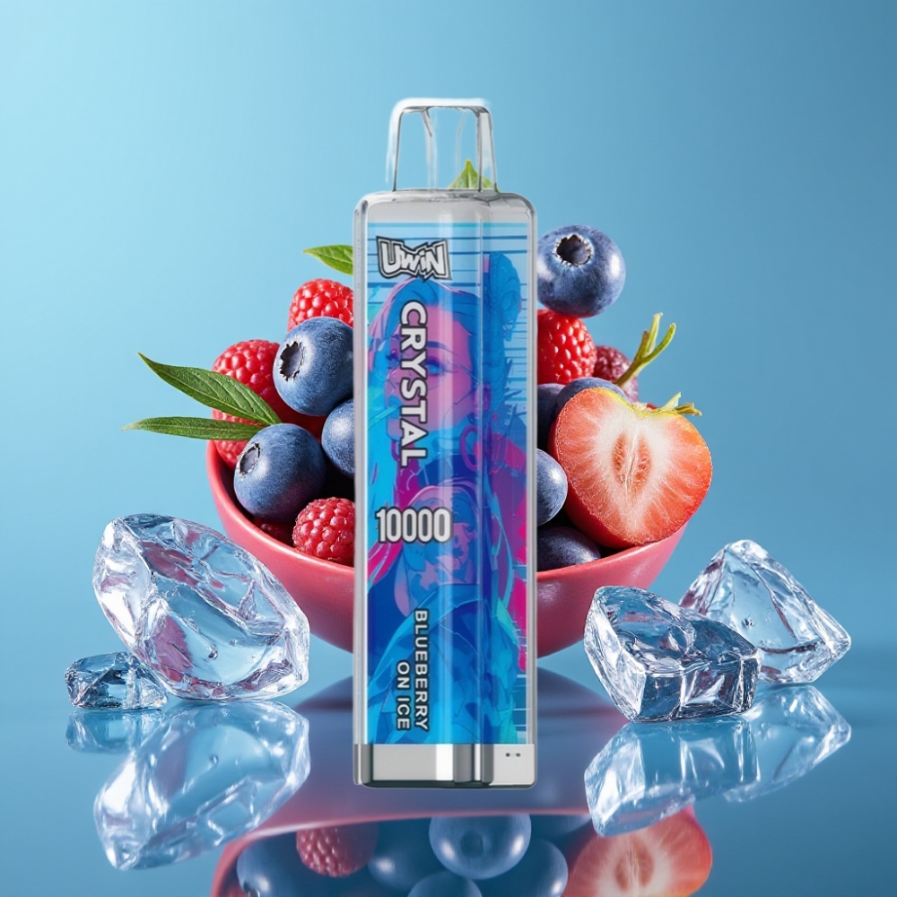 UWIN Crystal 10000 Puffs 18ml 650mAh Type-C Bosbes Op IJs