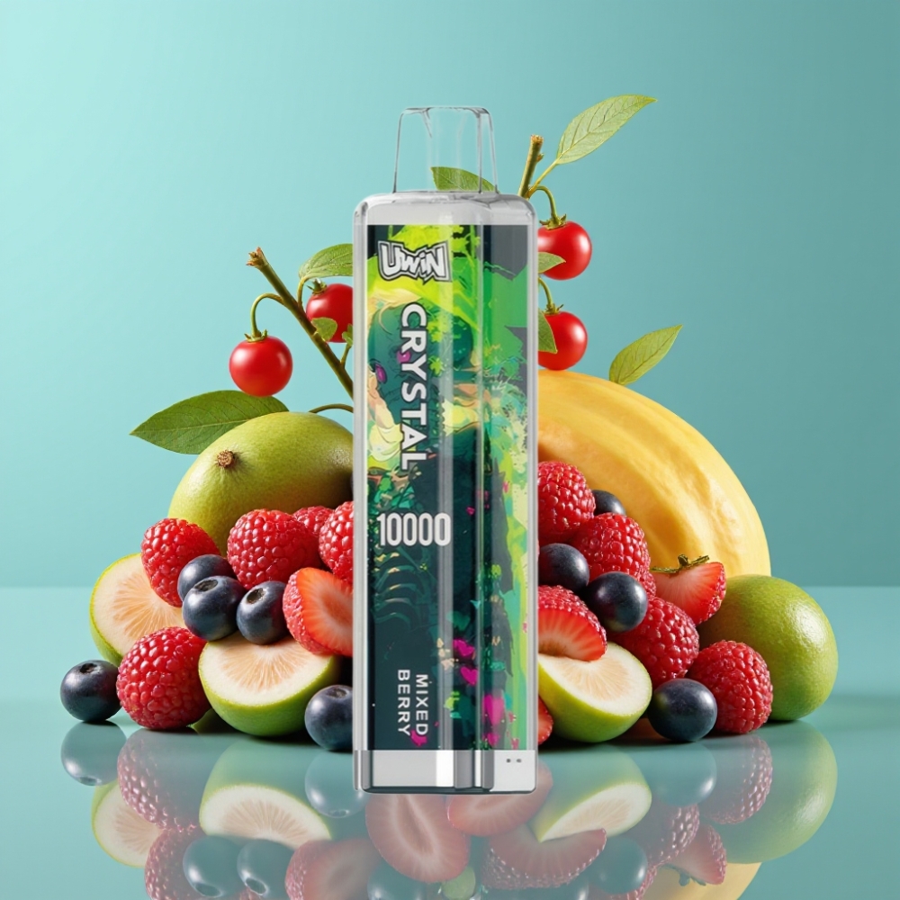 UWIN Crystal 10000 Puffs 18ml Gemengde Bes Type-C
