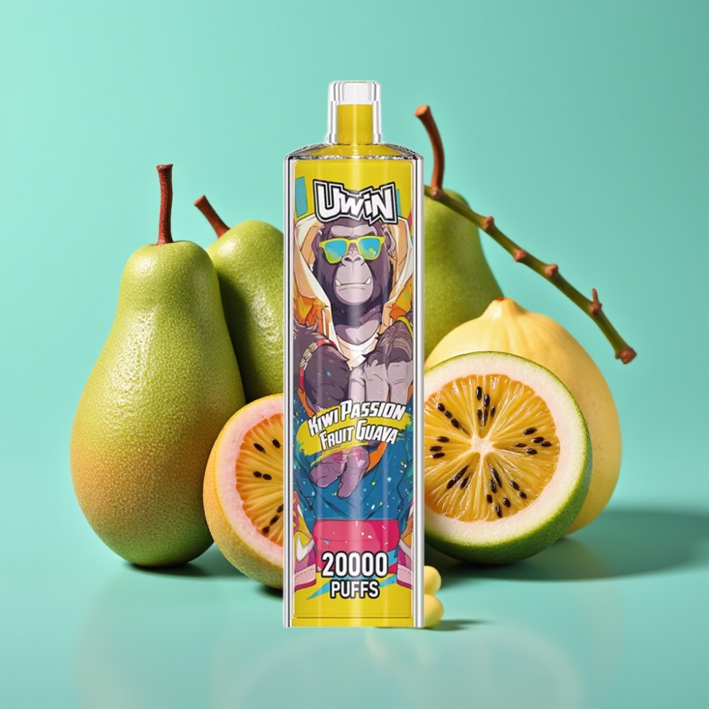 Uwin Shisha Hookah Crystal 20000 Puffs 22ml Type-C Kiwi Passievrucht Guave