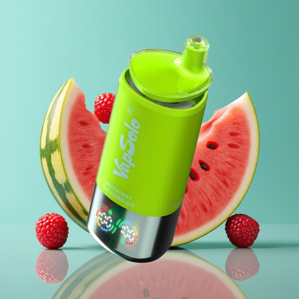 VapSolo Triple 30000 Puffs 40ml Framboos Watermeloen Type-C