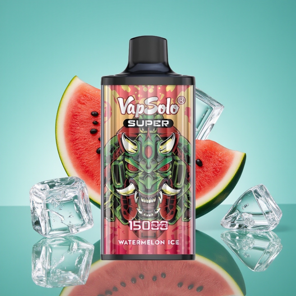 Vapsolo Super 15000 Puffs Watermeloen Ijs 40ml 850mAh Type-C