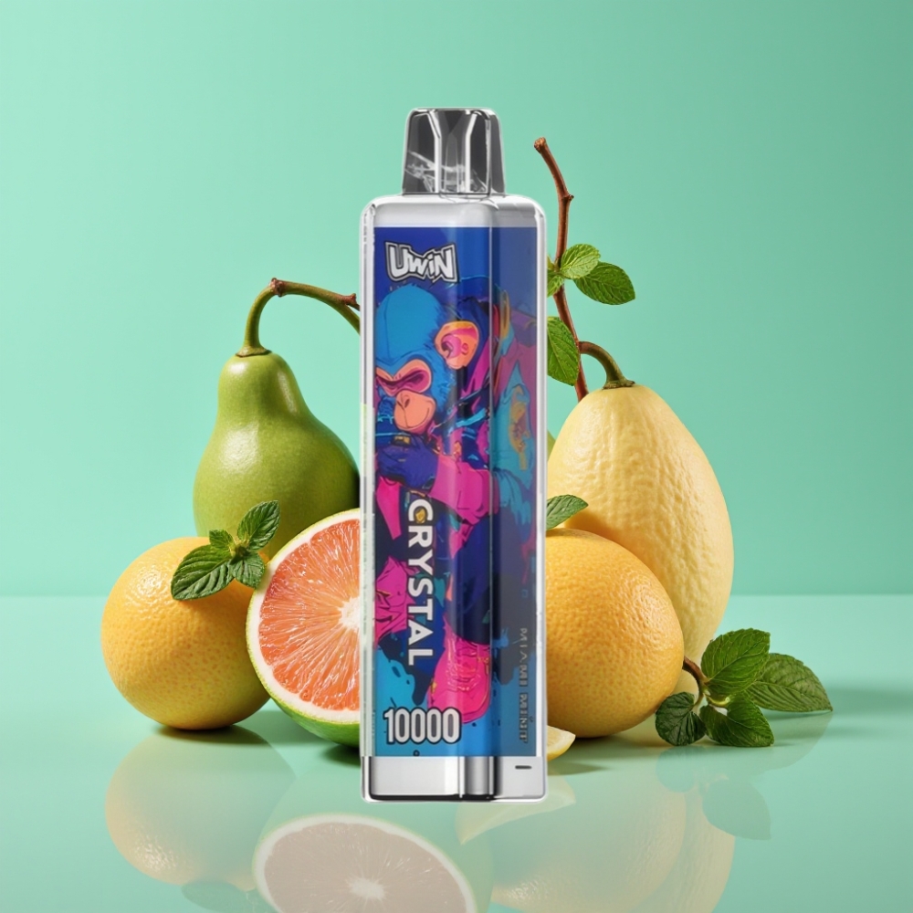 UWIN Crystal 10000 Puffs 18ml Type-C Miami Munt