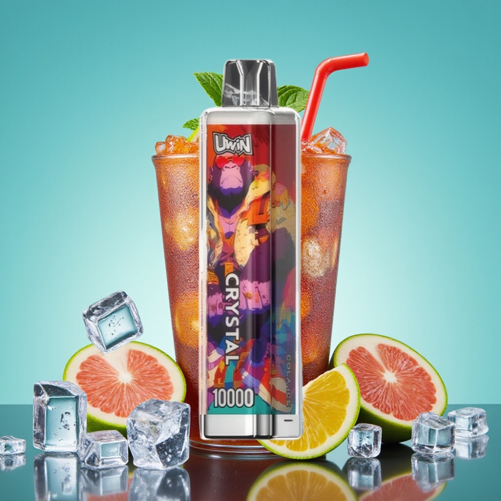 UWIN Crystal 10000 Puffs Cola IJs 18ml 08 Ohm Mesh