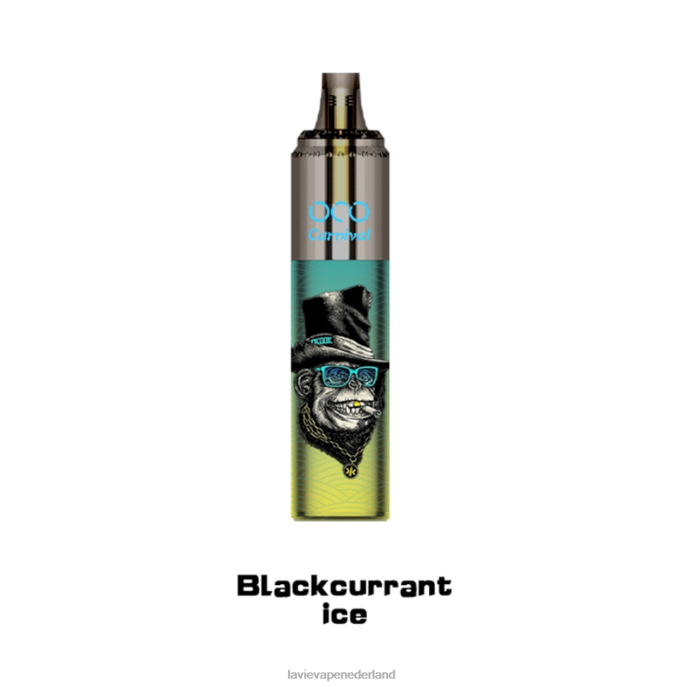 zwarte bessen ijs LAVIE OCO Carnaval 10.000 trekjes Z8D00348 | Lavie Vape Price