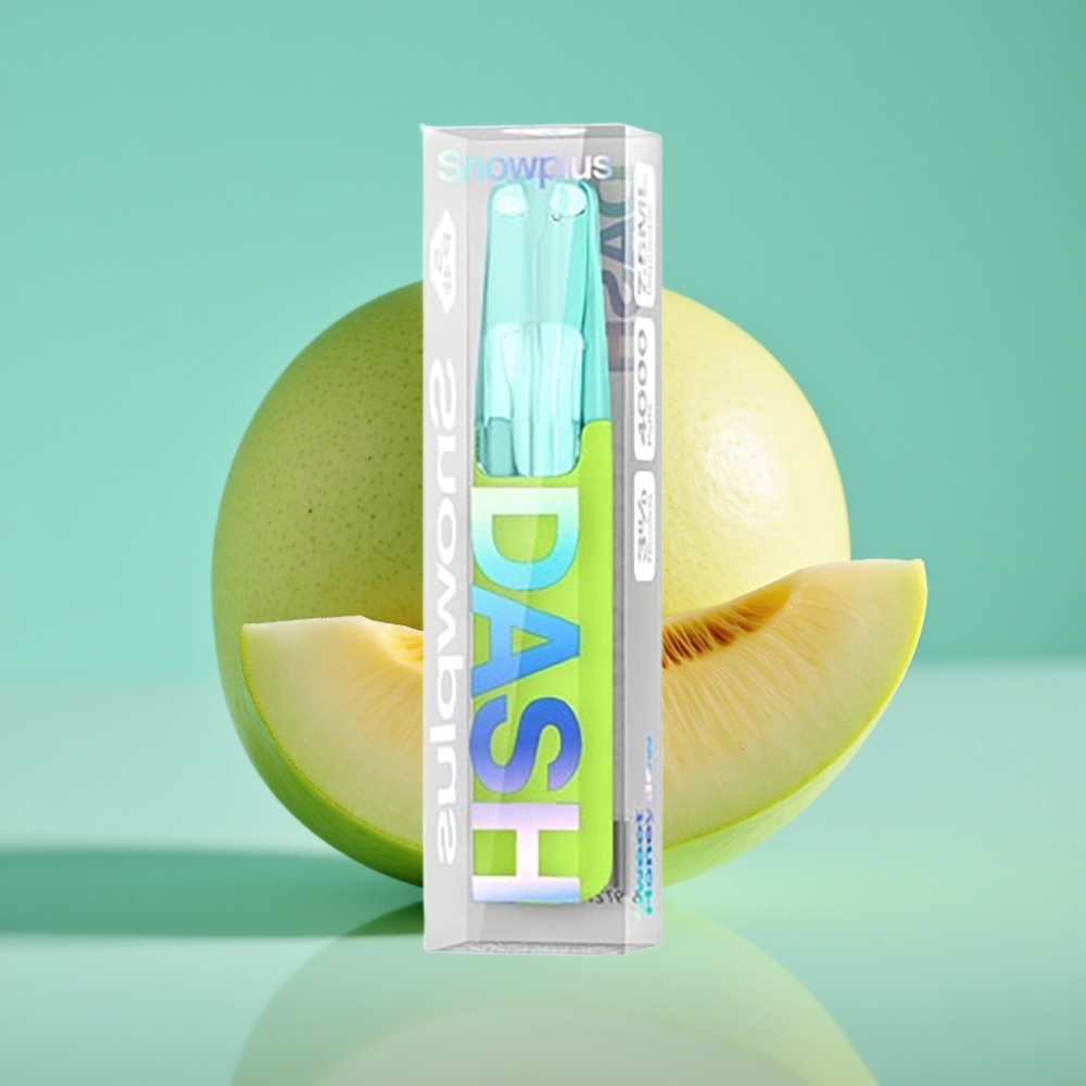 Snowplus Dash 4000 Puffs 7,5 ml Zoete Honingmeloen Keramisch 530 mAh