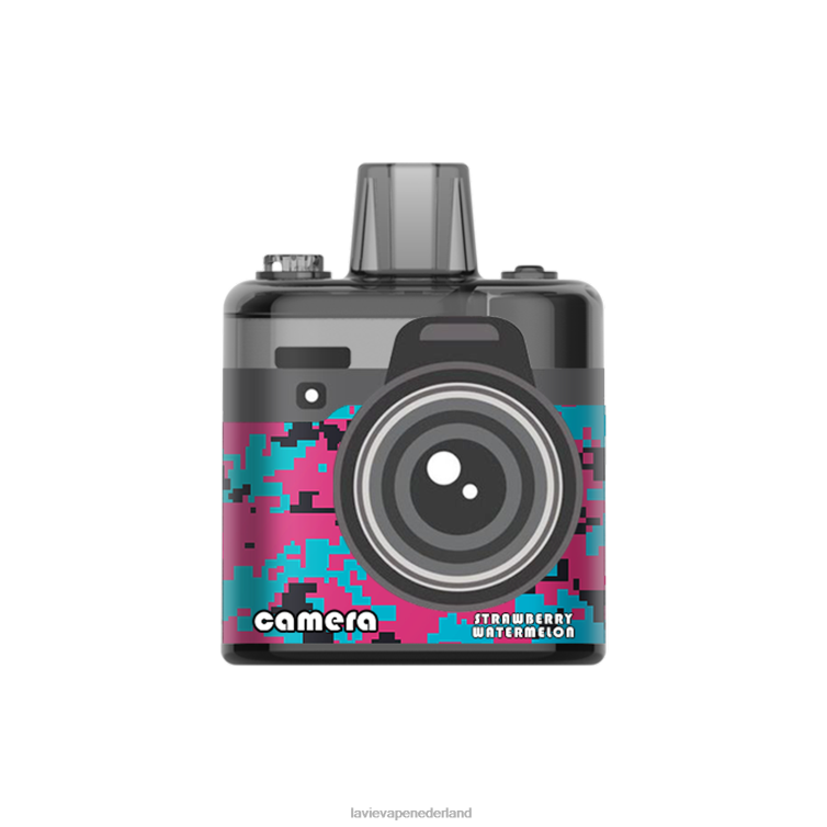 aardbei watermeloen LAVIE Camera 8000 trekjes Z8D00169 | Lavie Vape Nederland